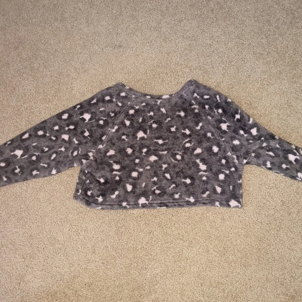 Cozy Kids Pajamas in Pink and Gray justice
